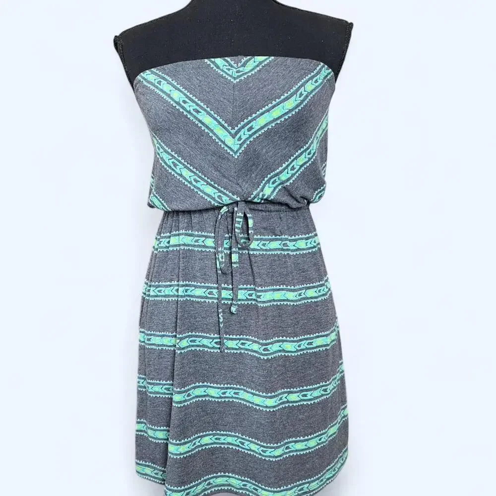 Vintage Y2K Mossimo strapless festival fairy dress with tie waist Size XS - Picture 2 of 7